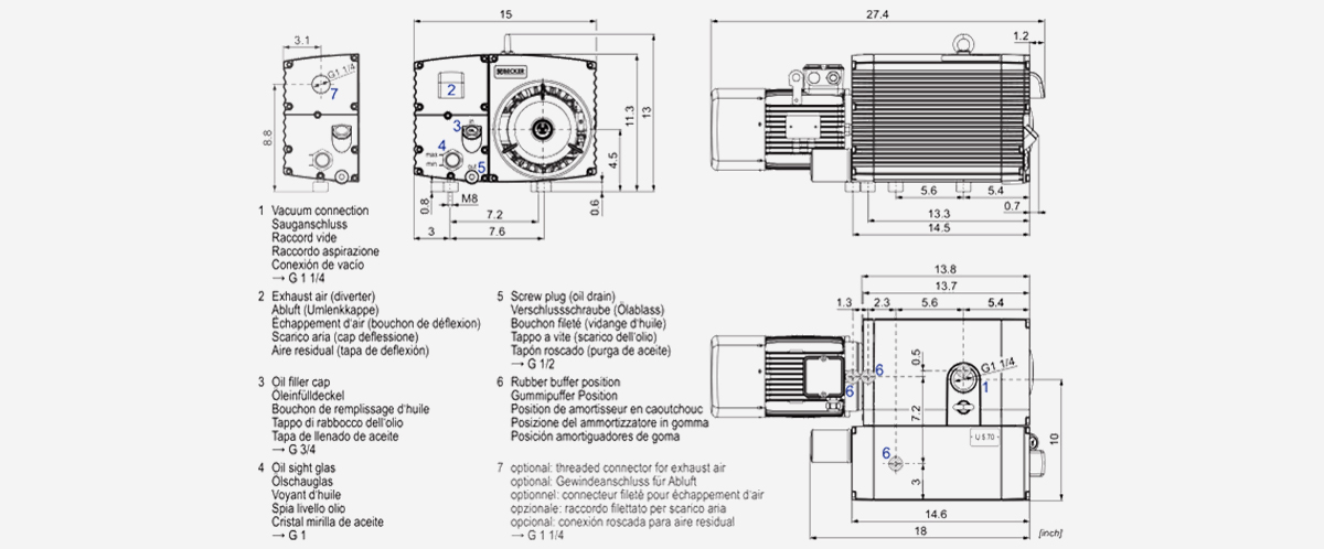 U5.70旋片真空泵優勢 U5.70旋片真空泵優勢