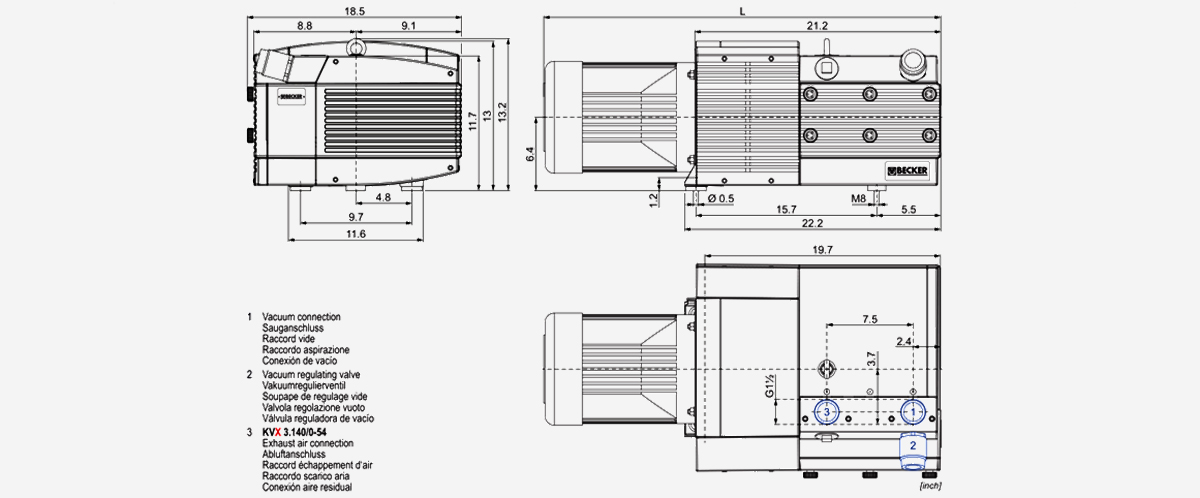 KVX-3.140真空泵優勢 KVX-3.140真空泵優勢
