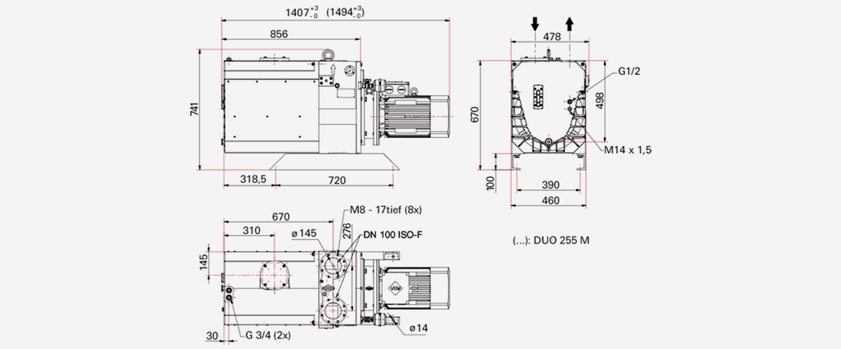 Duo-255雙級旋片真空泵優勢