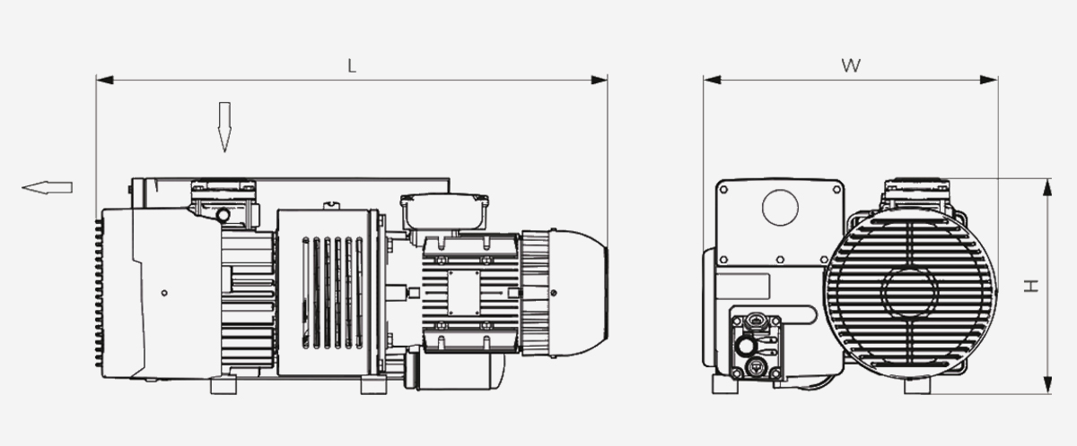 R-5-RA-0155-A旋片真空泵優勢 R-5-RA-0155-A旋片真空泵優勢