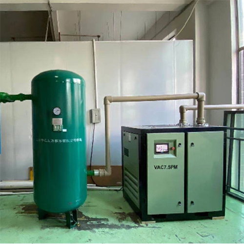 肉制品包裝用微油螺桿泵 節能降耗 好凱德Hokaido環保真空設備